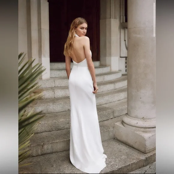 Galia Lahav Tuxedo Style Bridal Gown - Picture 3 of 5
